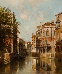 Canal en Venecia